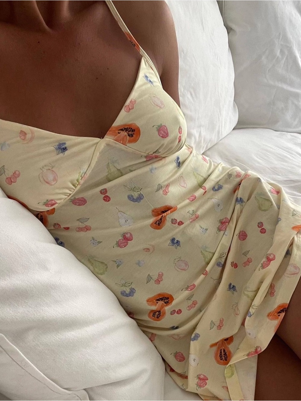 Djerf Avenue Go Slow Dress - Fruit